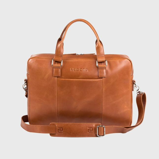 Negotia  Alpha Apex Leren Laptoptas 16"