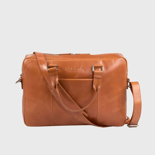 Negotia  Alpha Apex Leren Laptoptas 16"