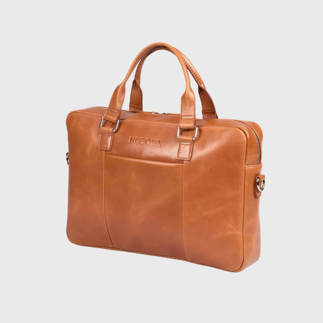 Negotia  Alpha Apex Leren Laptoptas 16"