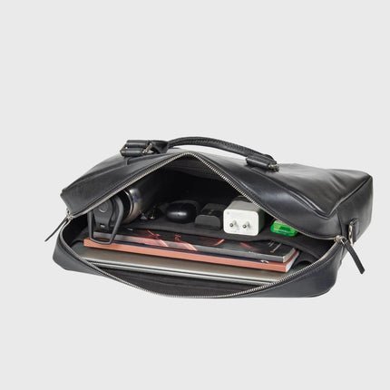 Negotia  Alpha Apex Leren Laptoptas 16"