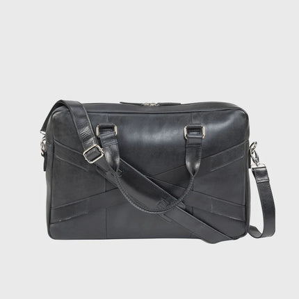 Negotia  Alpha Apex Leren Laptoptas 16"