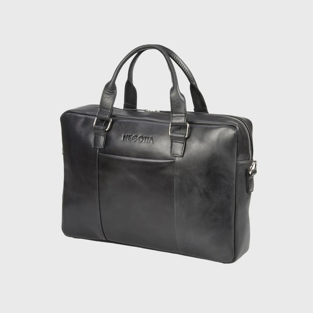 Negotia  Alpha Apex Leren Laptoptas 16"
