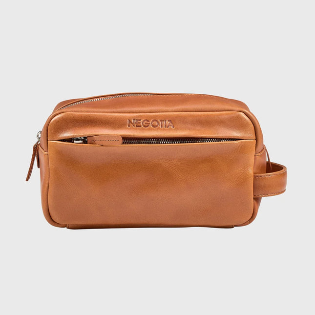 Negotia Alpha Apex Leren Toilettas