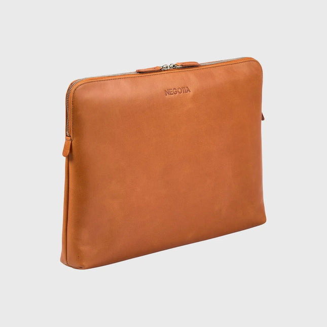 Negotia Alpha Leren Laptopsleeve Carry-All 15.6"