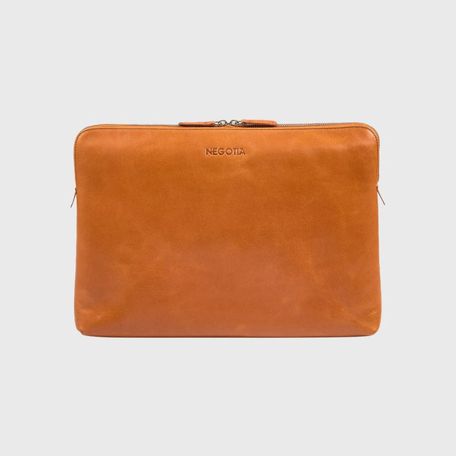 Negotia Alpha Leren Laptopsleeve Carry-All 15.6"