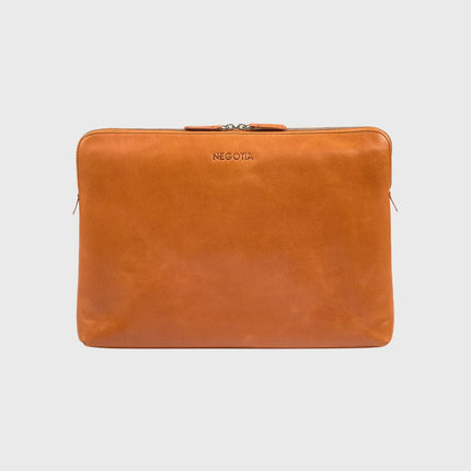 Negotia Alpha Leren Laptopsleeve Carry-All 15.6