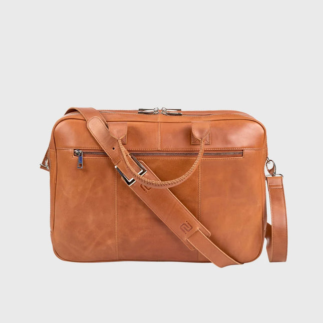 Negotia Alpha Leren Laptoptas 16"