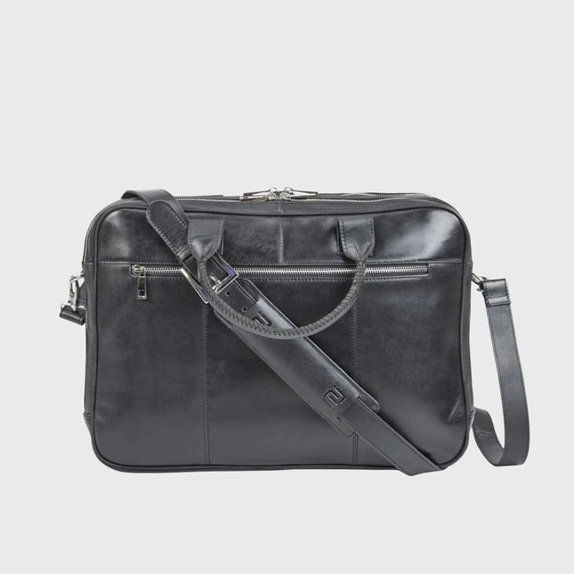 Negotia Alpha Leren Laptoptas 16"