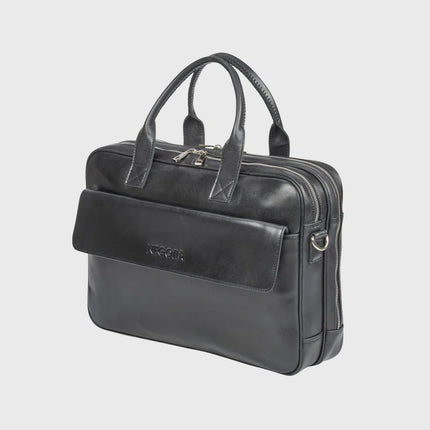 Negotia Alpha Leren Laptoptas 16