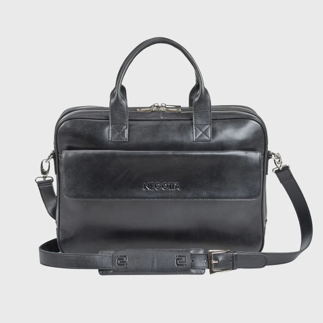 Negotia Alpha Leren Laptoptas 16"