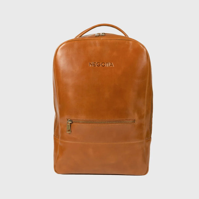 Negotia Alpha Leren Rugzak 16"
