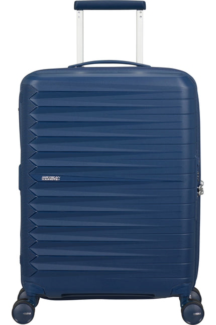American Tourister FastForward Spinner 55 Expansível Azul navy