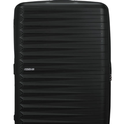 American Tourister FastForward Spinner 78 z możliwością poszerzenia Flash Black