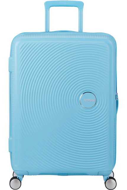 American Tourister SoundBox Spinner 67 Expansível Blueberry Fizz