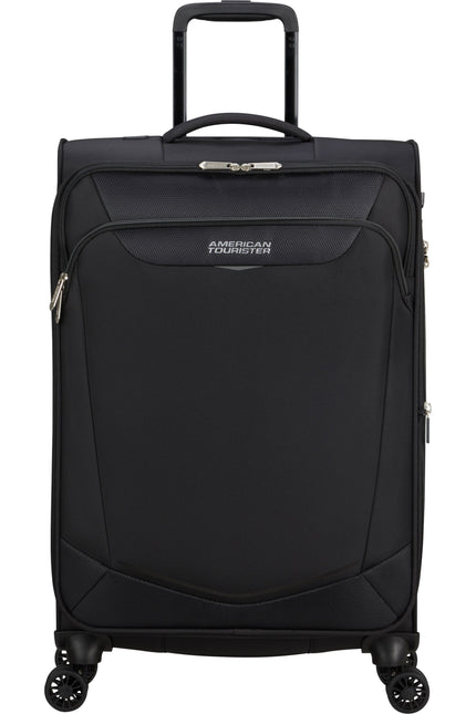 American Tourister SummerRide Spinner 69 Expansível Preto