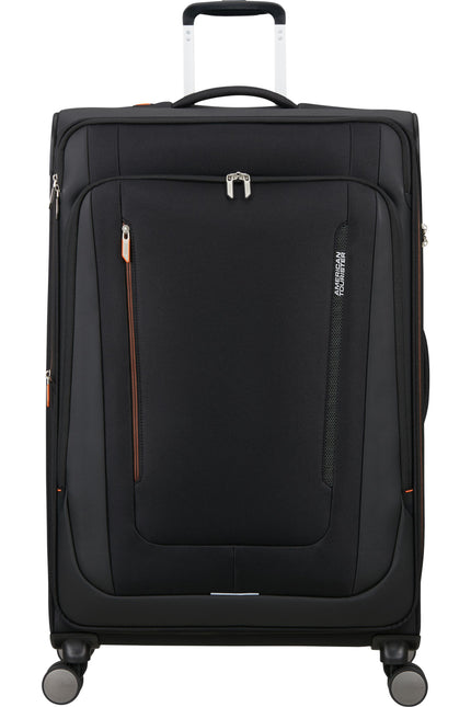 American Tourister Wanderlite Spinner 84 Udvidelig Shadow Black