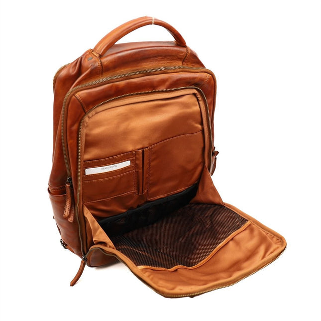 Bear Design Leren Rugzak Heren CL43738