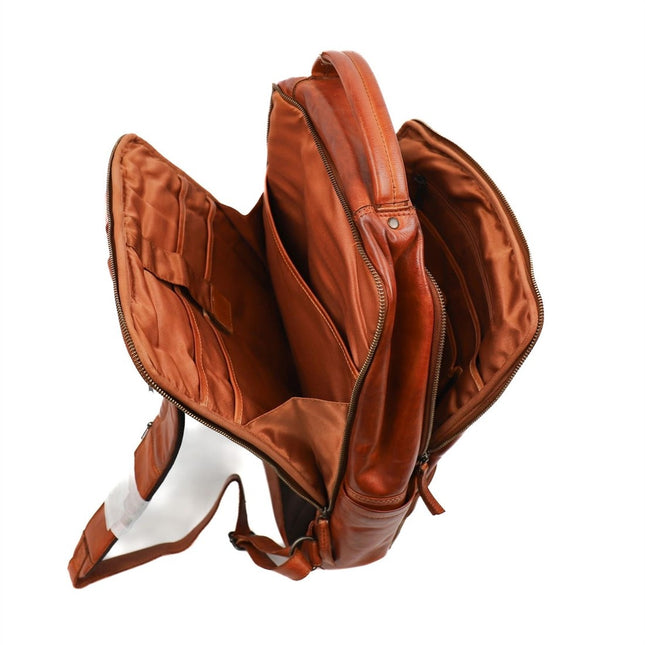 Bear Design Leren Rugzak Heren CL43738