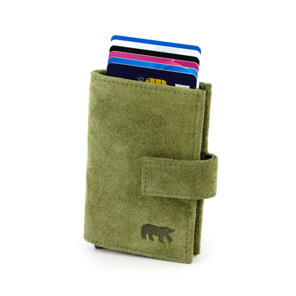 Bear Design Porta-cartões em camurça Elsie SU6814