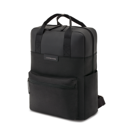 Kapten & Son Rugzak Bergen All Black 15 Inch