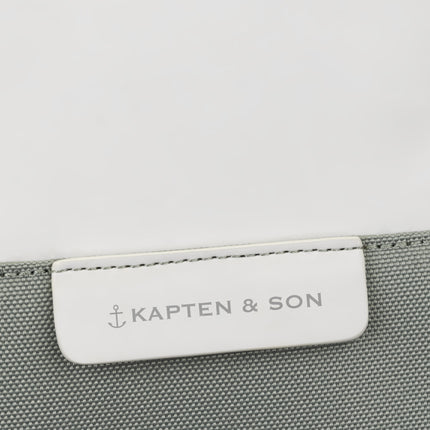 Kapten & Son Rugzak Bergen Muted Sage 15 Inch