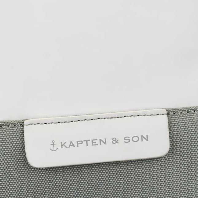 Kapten & Son Rugzak Bergen Muted Sage 15 Inch
