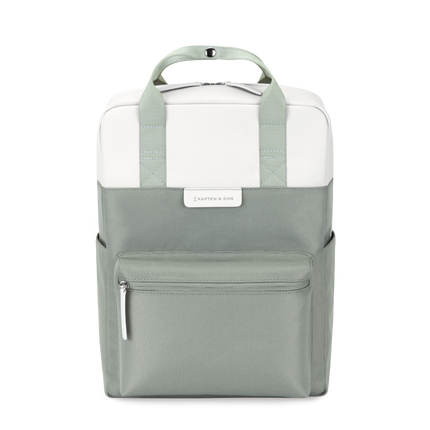 Kapten & Son Rugzak Bergen Muted Sage 15 Inch