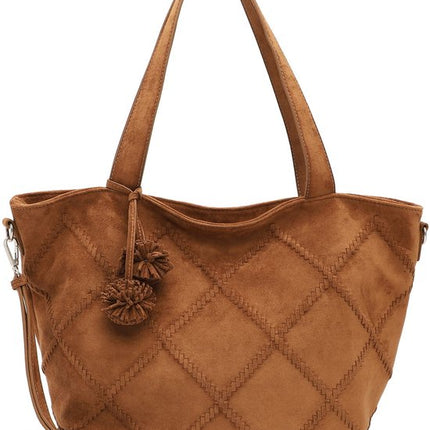 Emily & Noah Leanne City Shopper Large 65864 Koniak
