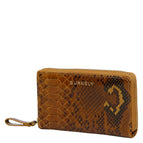 Light Yellow/ Python Print
