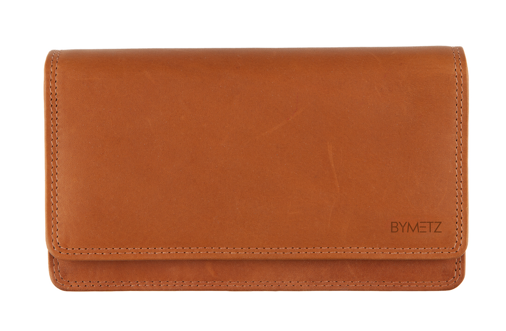 ByMetz Portemonnee Wax Overslag