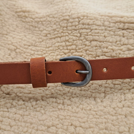 ByMetz Riem Belluno Cognac  / Zilver
