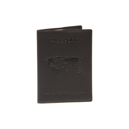 The Chesterfield Brand Leren Paspoorthoesje Bruin