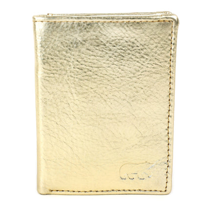 Bear Design Porta-cartões com compartimento para notas Cas CP7040 Champagne
