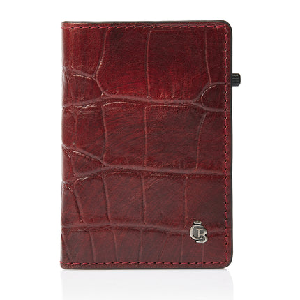 Castelijn & Beerens Croco Mini Wallet RFID 460852 Rood