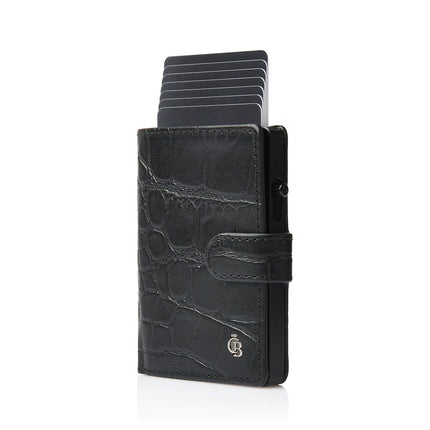 Castelijn & Beerens Croco Mini Wallet RFID met Sluitlipje 460853