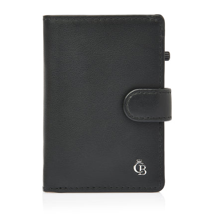 Castelijn & Beerens Vita Mini Wallet RFID met Sluitlipje 670853 Zwart