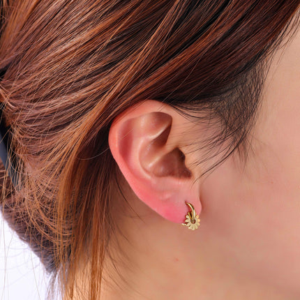 Day & Eve by Go Dutch Label Flower Hoops
