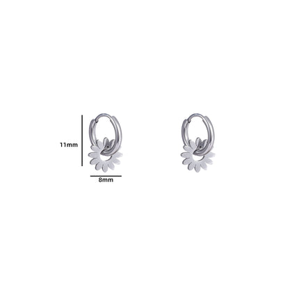 Day & Eve by Go Dutch Label Flower Hoops