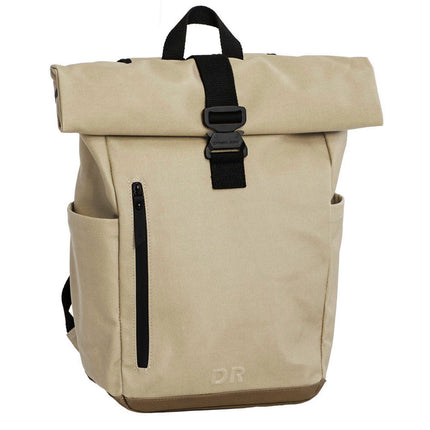 Daniel Ray Griffith Rolltop-rygsæk L 15.6 Inch Beige