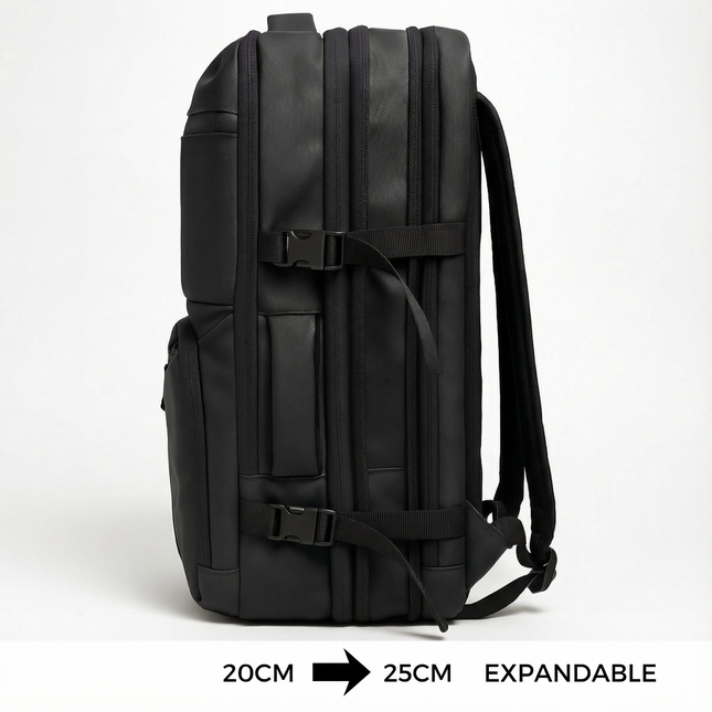 ByMetz Rugzak 55x40x20 Ryanair - Transavia - Expandable naar 55x40x25