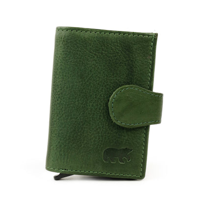 Bear Design pouzdro na karty Elsie RIFD Protected CP6814 Zelená