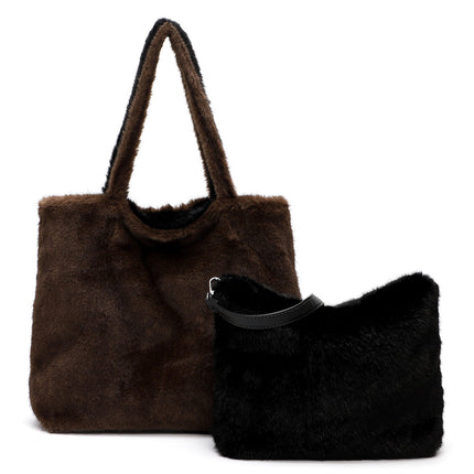 Emily & Noah Eva Fluffy City Shopper Large