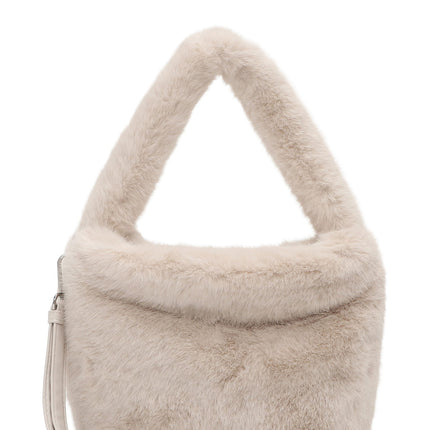 Emily & Noah Grasse RUE 09 liten bucketväska Beige
