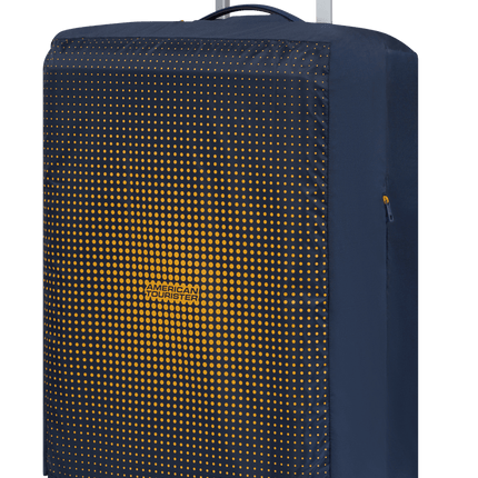 American Tourister TA Foldable Kofferhoes M Navy Orange