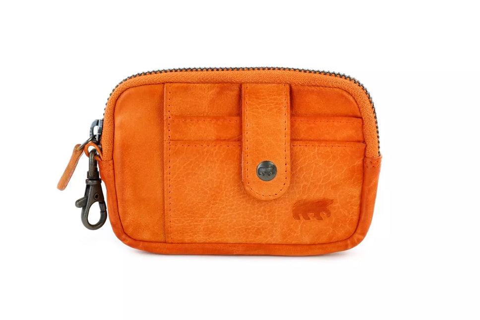 Bear Design Carrie Leren Sleuteletui / Ritsportemonnee CP 4110