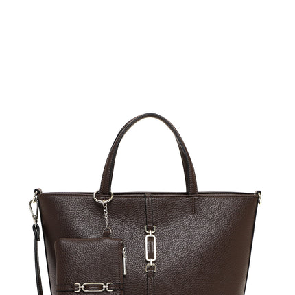 Emily & Noah Lewe City Shopper Medium Brun