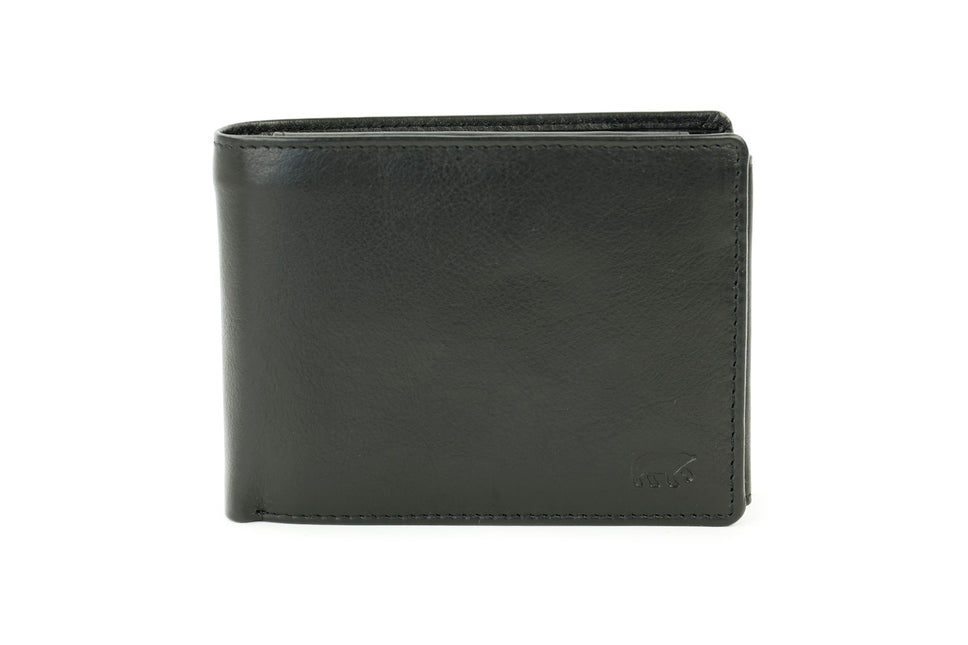 Bear Design Carteira Billfold para Homem Tijn FR2689 Preto