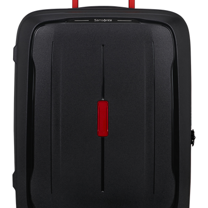 Samsonite Essens Zip Håndbagagekuffert 55 x 40 x 23/26 cm Exp Charcoal Red