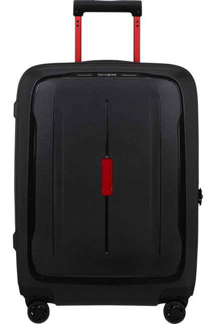 Samsonite Essens Zip příruční kufr na palubní zavazadlo 55 x 40 x 23/26 cm Exp Charcoal Red