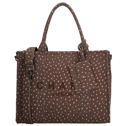Charm London Bond laptopväska i canvas 15,6 tum Hert